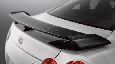 Nissan GT-R carbon-fibre rear spoiler